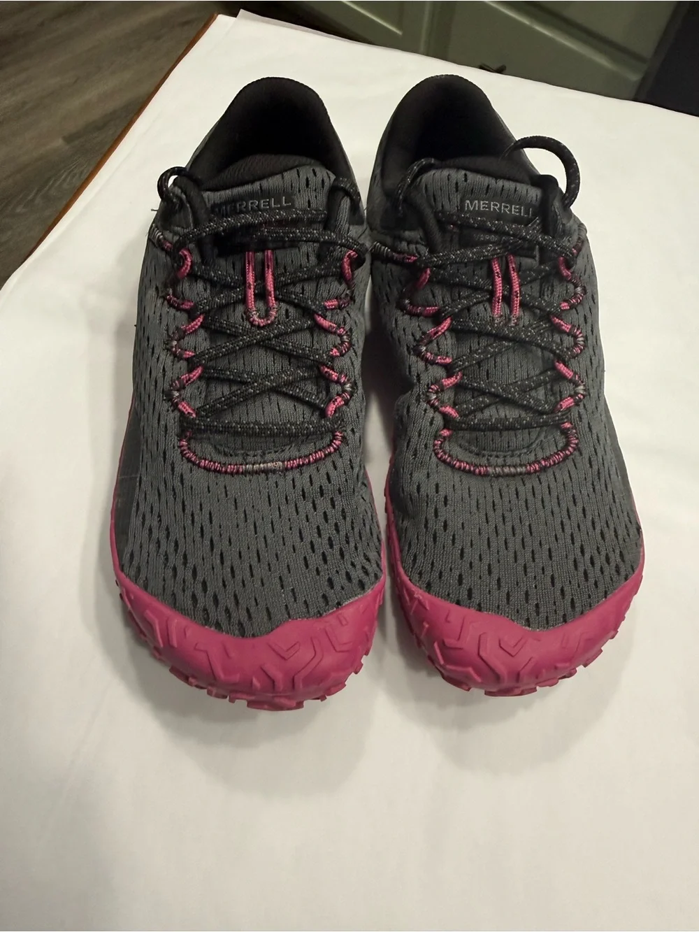 Merrell Gray and Pink Women's Trail Runner
